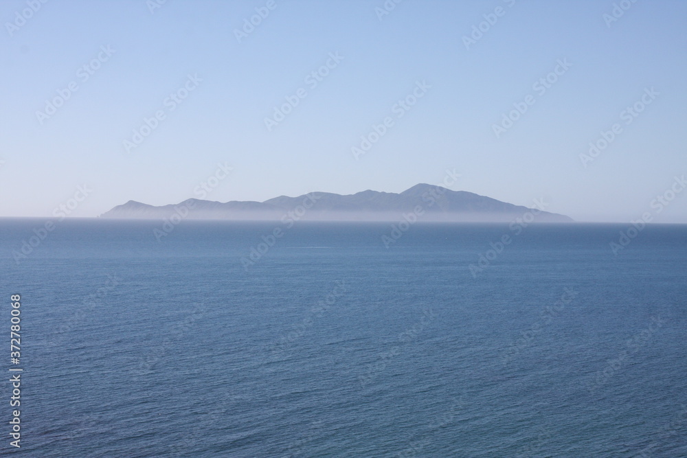 Kapiti Island from near Paekakariki, NEw Zealand Kapiti Island from near Paekakariki, NEw Zealand