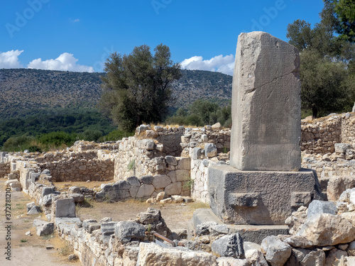 Ruins of ancient site of Xanthos  Turkey