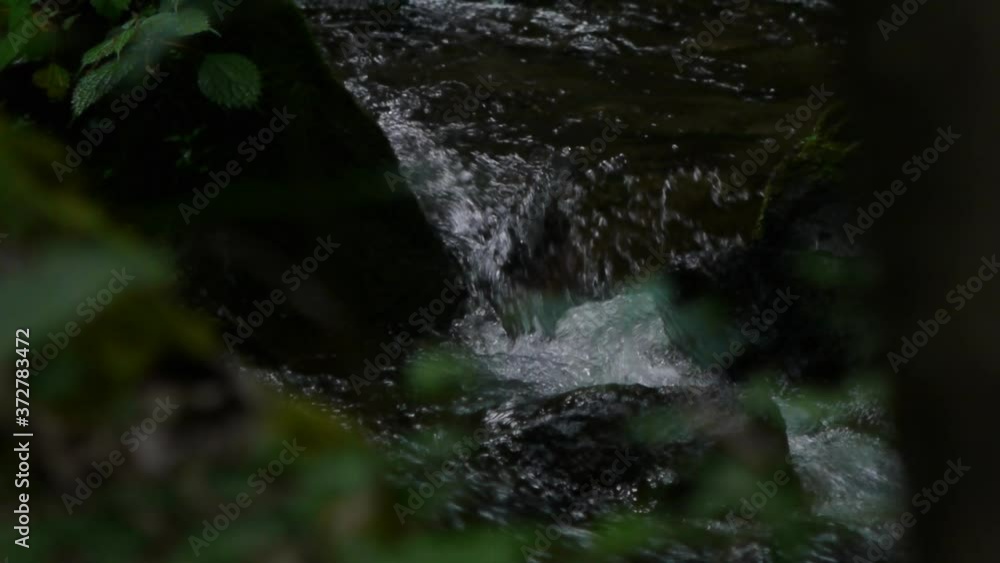 waterfall in forest waterfall in forest