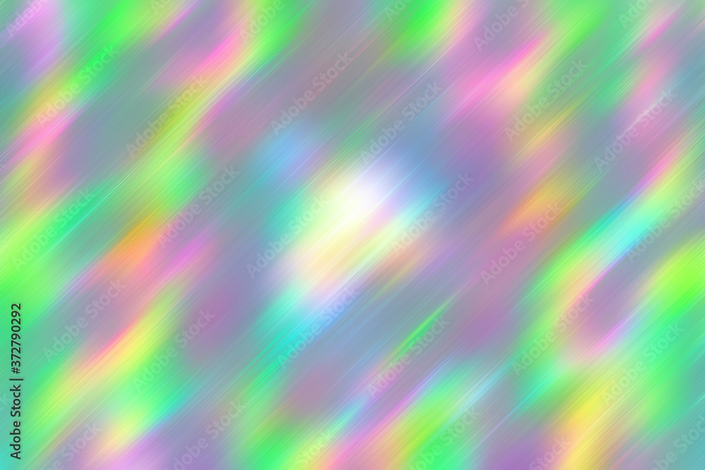 An abstract iridescent motion blur background image.