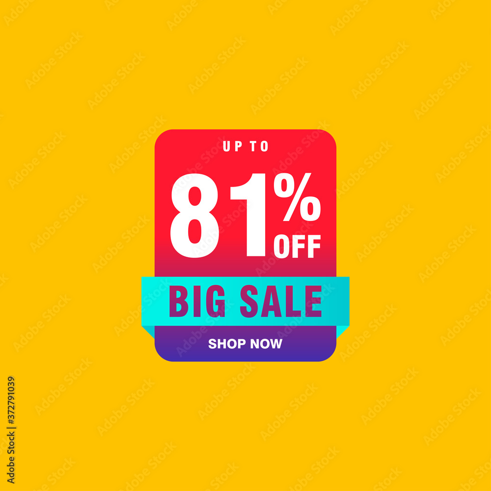 81 discount, Sales Vector badges for Labels, , Stickers, Banners, Tags, Web Stickers, New offer. Discount origami sign banner 81 discount, Sales Vector badges for Labels, , Stickers, Banners, Tags, Web Stickers, New offer. Discount origami sign banner