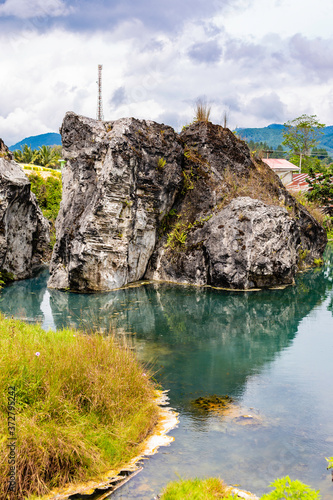 between lake Toba and Sipirok on Sumatra photo