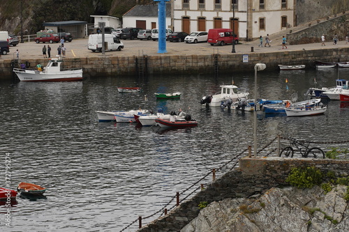 Tapia de Casariego, beautiful coastal village in Asturias,Spain. 