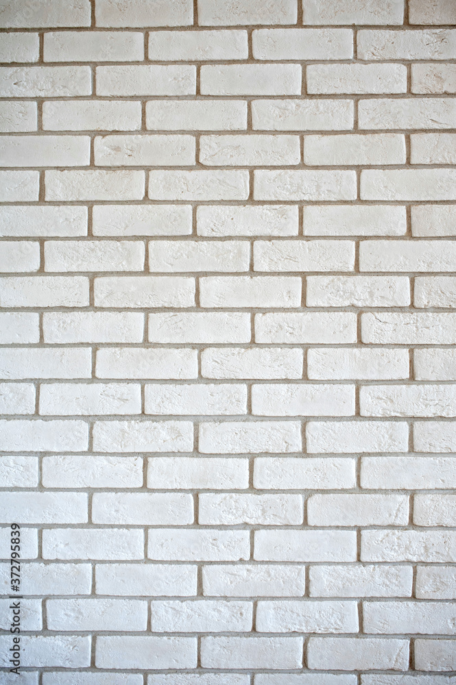 Close up rustic white brick wall texture background. Copy space Close up rustic white brick wall texture background. Copy space