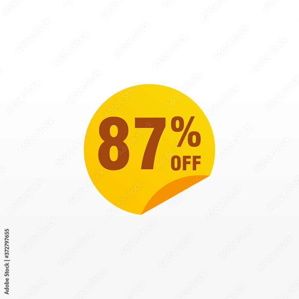 87 discount, Sales Vector badges for Labels, , Stickers, Banners, Tags, Web Stickers, New offer. Discount origami sign banner 87 discount, Sales Vector badges for Labels, , Stickers, Banners, Tags, Web Stickers, New offer. Discount origami sign banner