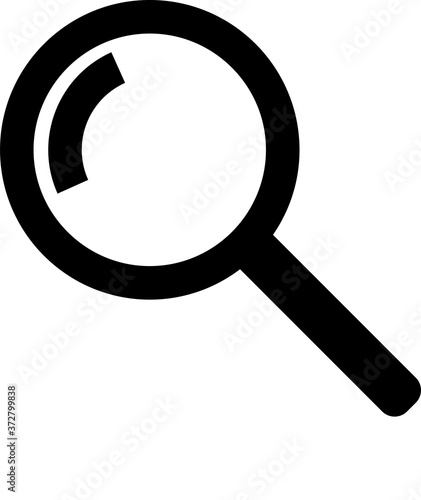 icon, lup icon, vector, illustration, lens, tool