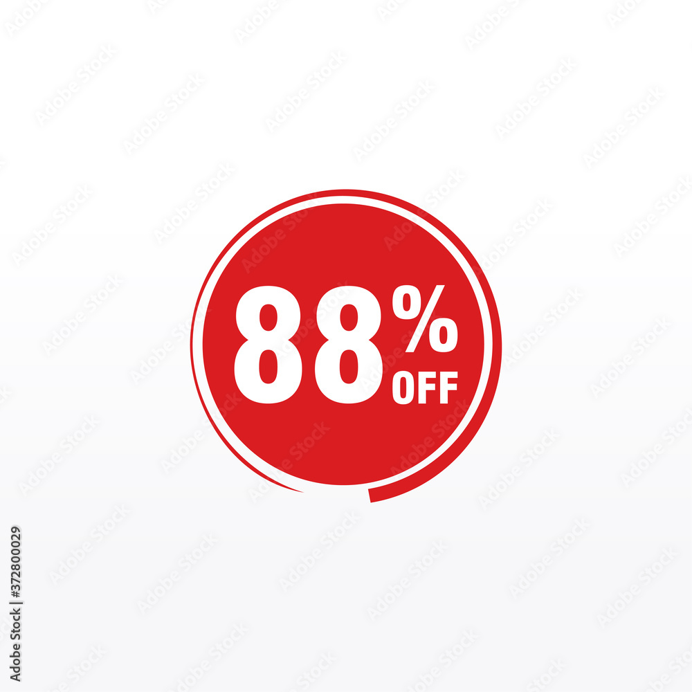 88 discount, Sales Vector badges for Labels, , Stickers, Banners, Tags, Web Stickers, New offer. Discount origami sign banner 88 discount, Sales Vector badges for Labels, , Stickers, Banners, Tags, Web Stickers, New offer. Discount origami sign banner