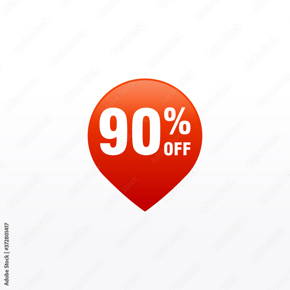 90 discount, Sales Vector badges for Labels, , Stickers, Banners, Tags, Web Stickers, New offer. Discount origami sign banner 90 discount, Sales Vector badges for Labels, , Stickers, Banners, Tags, Web Stickers, New offer. Discount origami sign banner