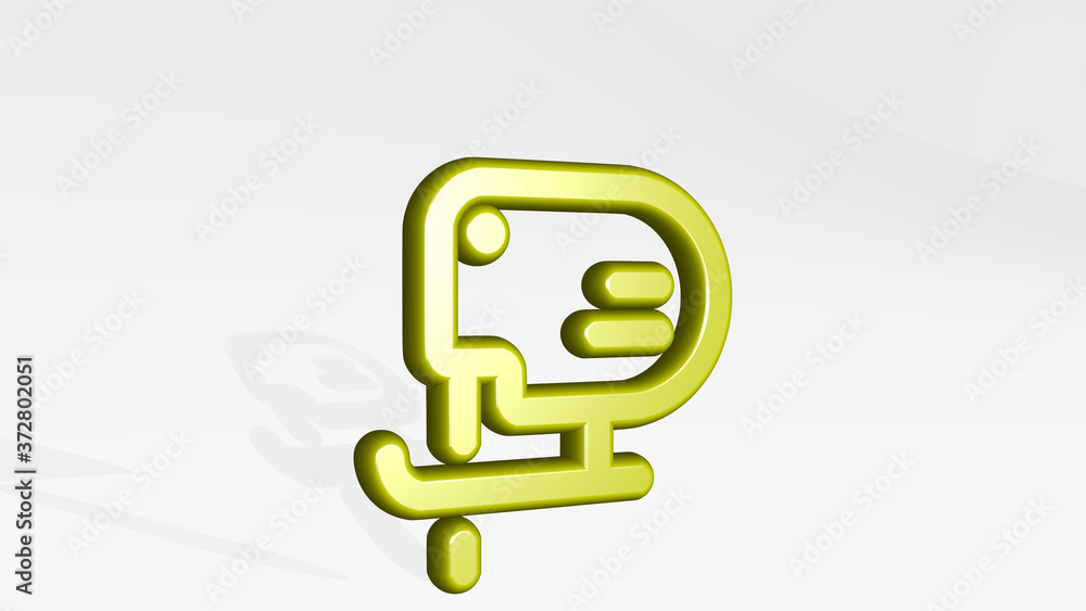 POWER TOOLS WOOD CUTTER 3D icon casting shadow, 3D illustration for background and energy POWER TOOLS WOOD CUTTER 3D icon casting shadow, 3D illustration for background and energy