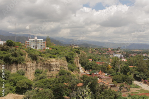 Landscape with mountains of Tarija, Bolivia.