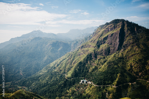 Little Adams Peak mountain top 