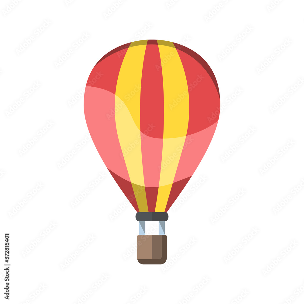 Fototapeta premium air balloon icon vector illustration design