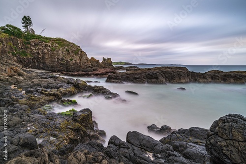 a long exposure on the coast in New South Wales in Australia © Tom
