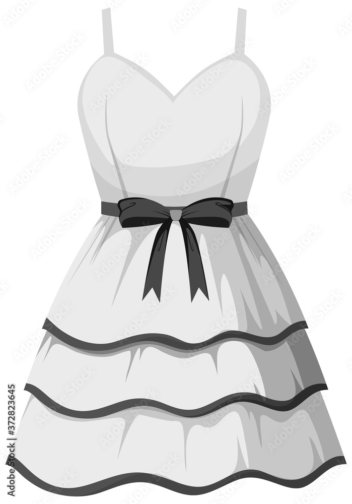 Isolated beautiful female outfit Isolated beautiful female outfit
