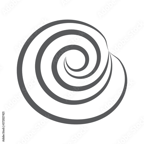 Doodle design of swirl roll  hand drawn vector of snack  