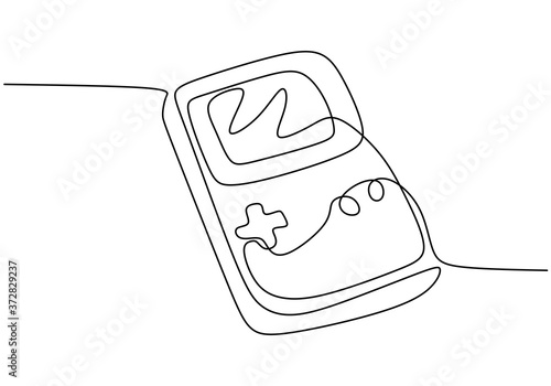 One single line drawing of ...