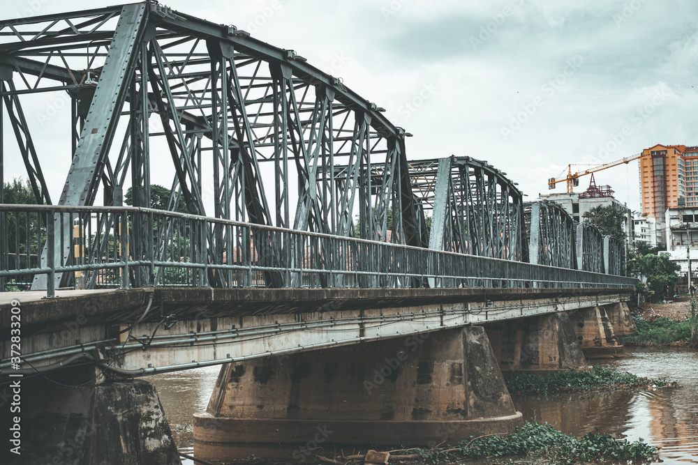 Fototapeta premium bridge over the river