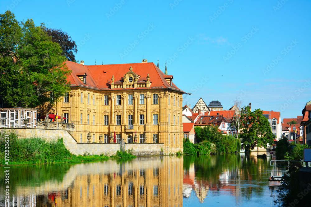 a canal in Bamberg, Germany