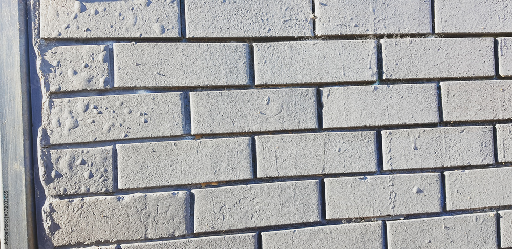 Obraz premium old painted brick wall