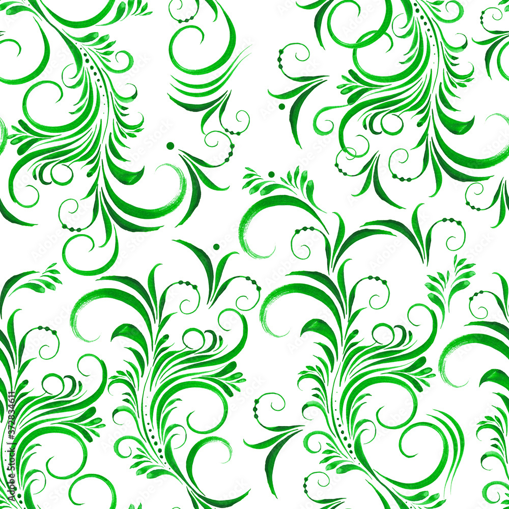 Decorative seamless texture. Luxury ornament