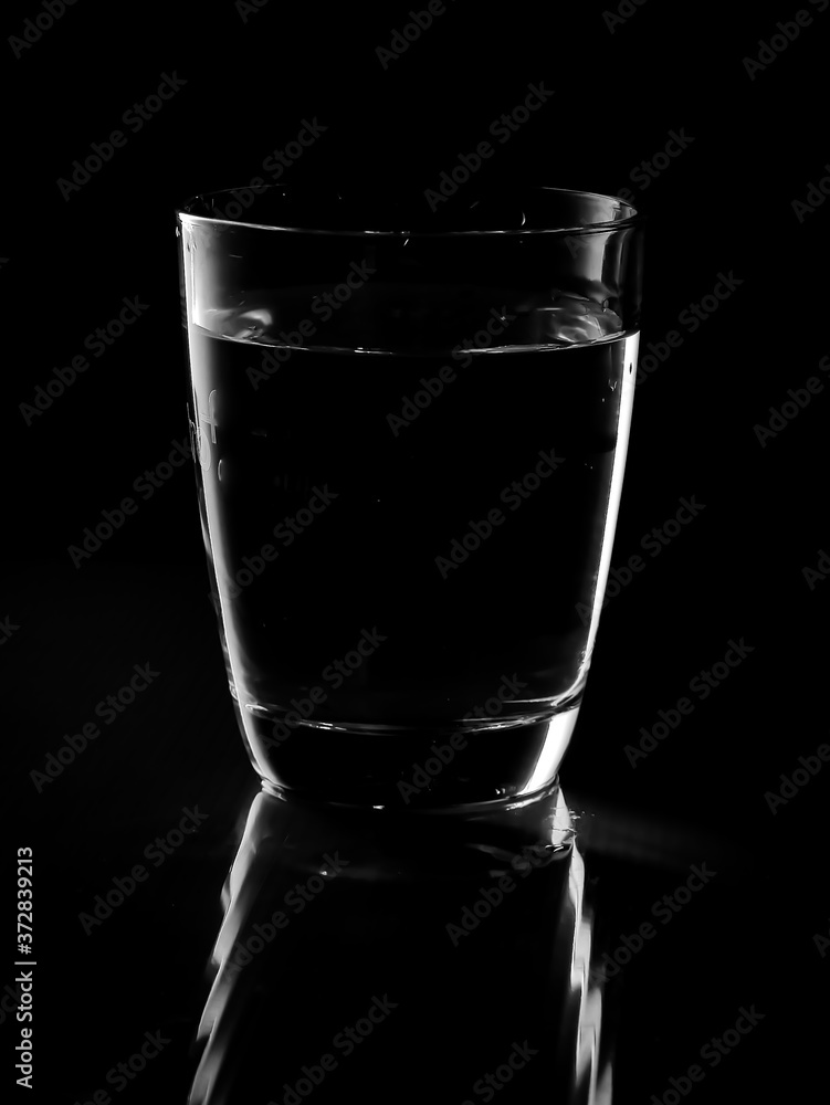 glass of water