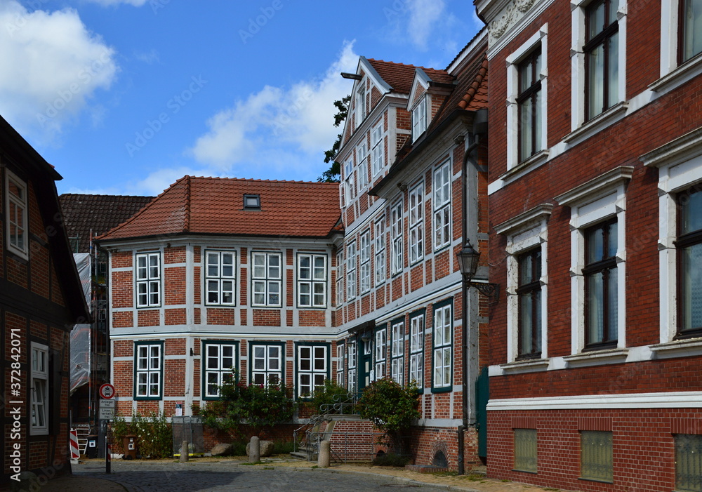 Die Altstadt von Lauenburg an der Elbe, Schleswig - Holstein