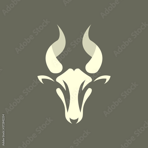 Goat logo template