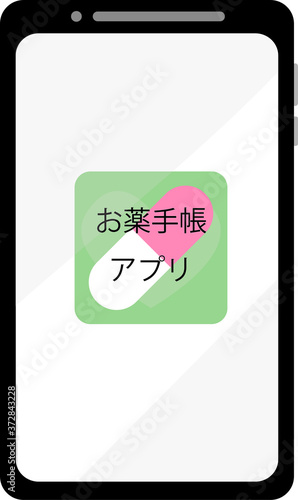 お薬手帳アプリ　イメージ