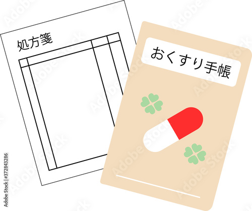 お薬手帳と処方箋