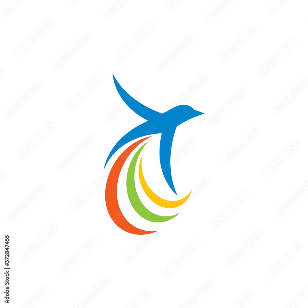 Obraz premium Bird silhouette