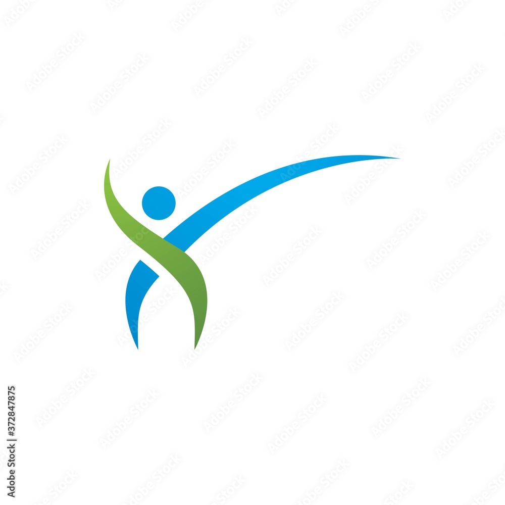 Healthy Life people illustration Healthy Life people illustration