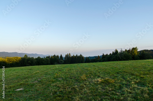 Fototapeta Naklejka Na Ścianę i Meble -  Bieszczady panorama 