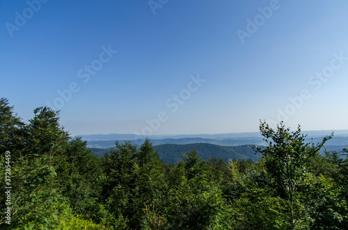 Bieszczady panorama z połoniny  © wedrownik52