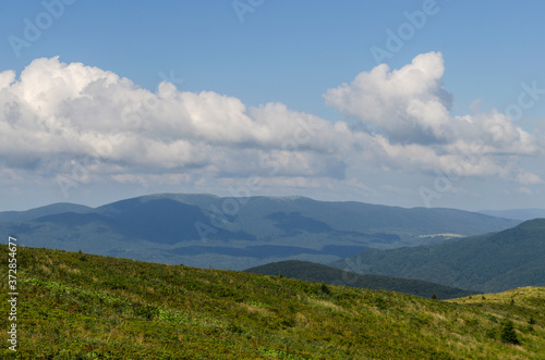 Połonina Dźwiniacka panorama - Bieszczady © wedrownik52