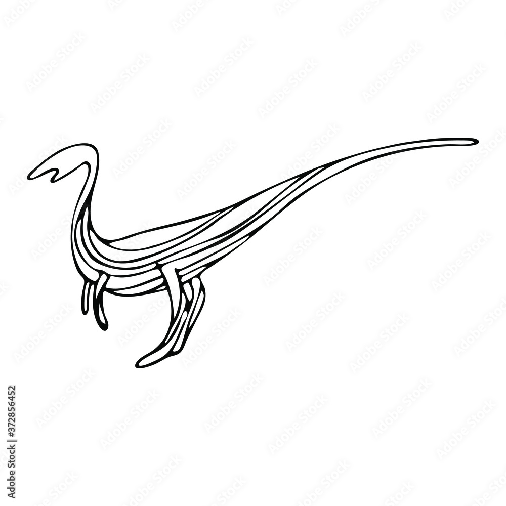 Vector dinosaur for kids design. Vector dinosaur for kids design.