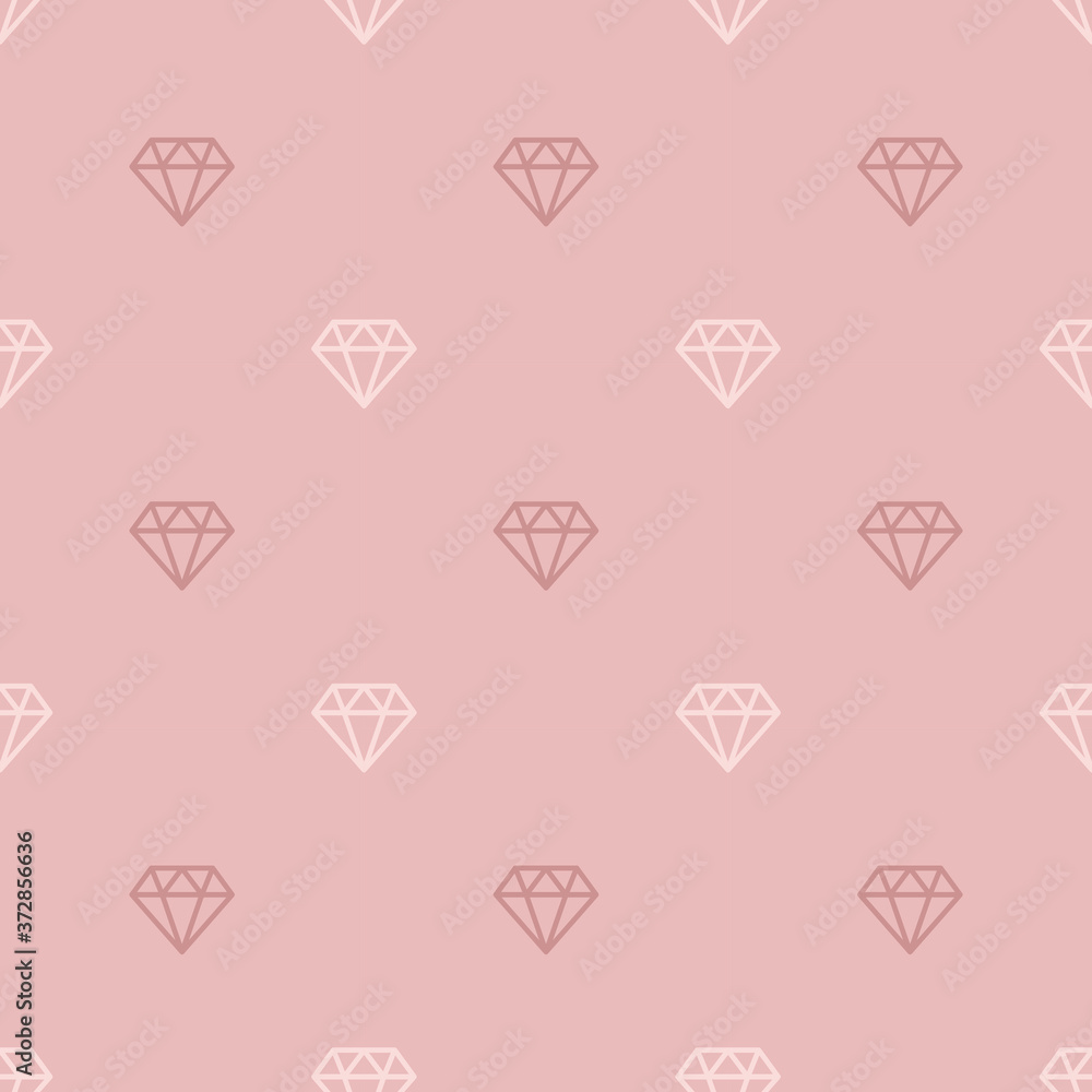 seamless repeat pattern with diamonds