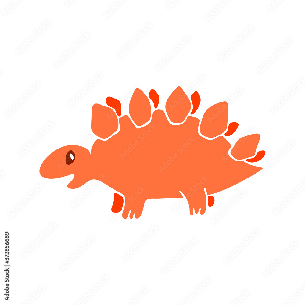 Vector dinosaur for kids design. Vector dinosaur for kids design.