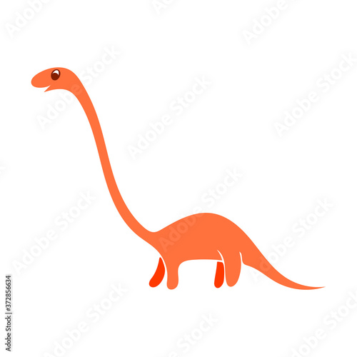 Vector dinosaur for kids design.