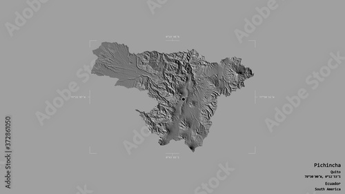 Pichincha - Ecuador. Bounding box. Bilevel