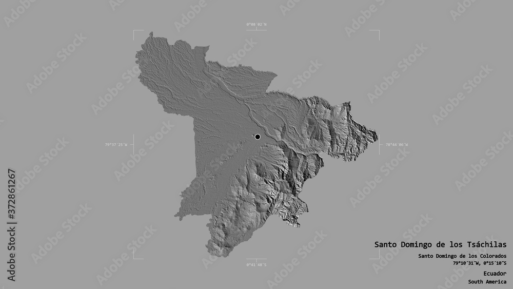 Santo Domingo de los Tsáchilas - Ecuador. Bounding box. Bilevel Santo Domingo de los Tsáchilas - Ecuador. Bounding box. Bilevel