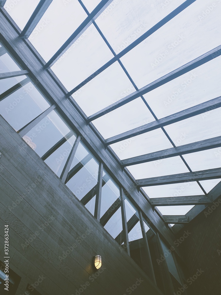 modern glass building modern glass building
