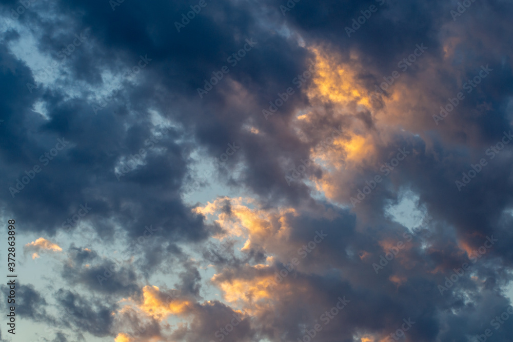 sunset sky with clouds sunset sky with clouds