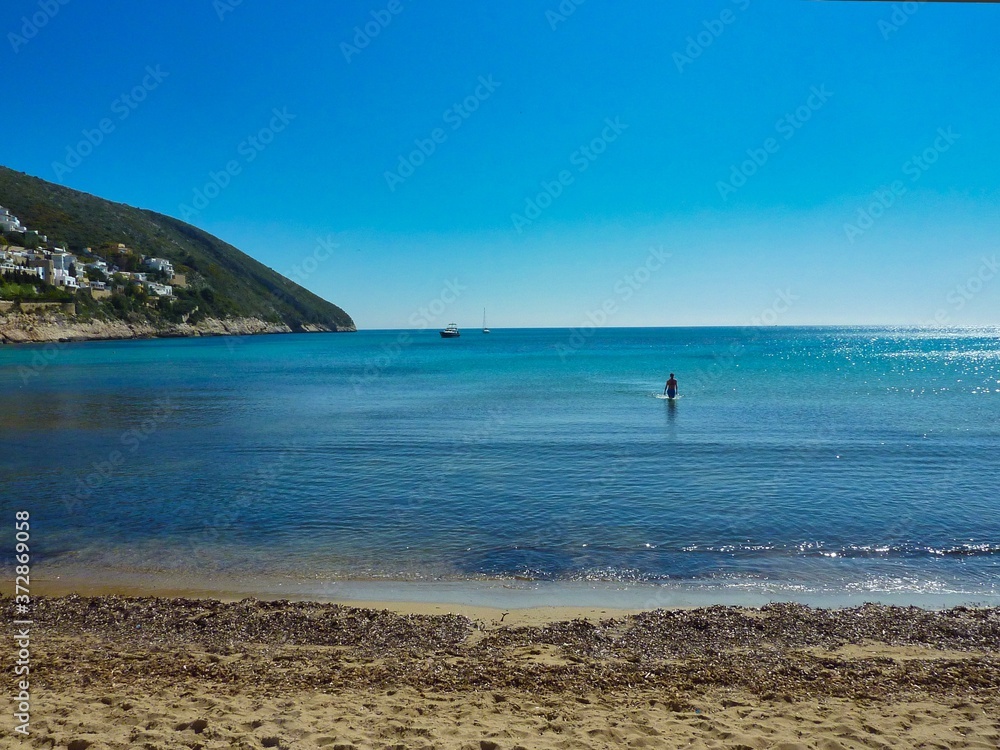 El Portet Beach , Moraira