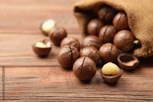 macadamia nuts on the table 