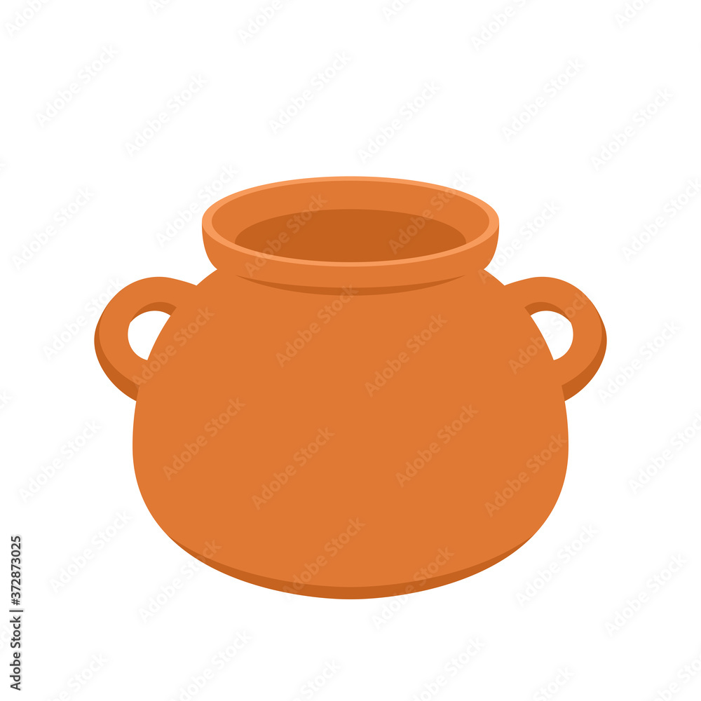 Earth pot vector. wallpaper. free space for text. Earth pot on white background. Earth pot vector. wallpaper. free space for text. Earth pot on white background.