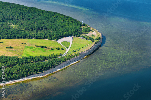 aerial view over the islands in Estona © Mihails Ignats