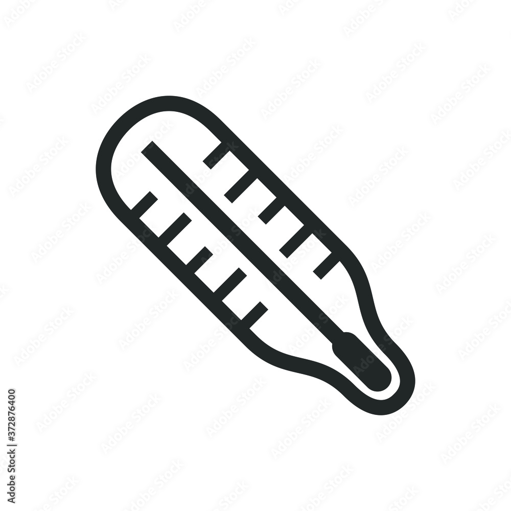 Fototapeta premium Thermometer icon