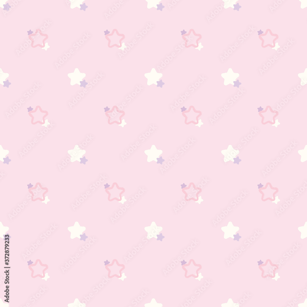 seamless repeat pattern with stars