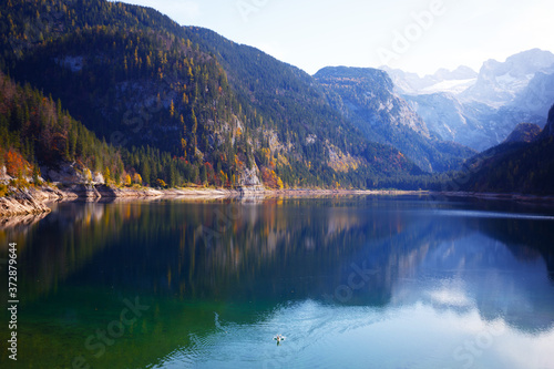 Fototapeta Naklejka Na Ścianę i Meble -  beautiful mountain lake