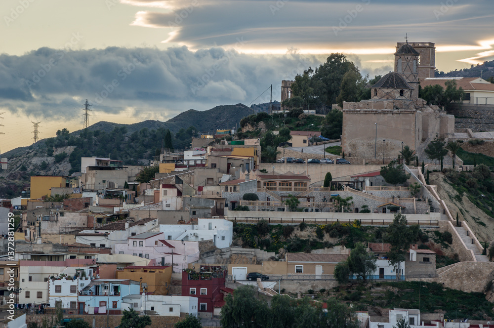 view of the city of granada spain